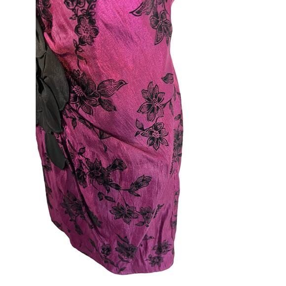 Sequin Hearts Purple Black Strapless Prom Dress Bodycon Formal 7 - Picture 8 of 12